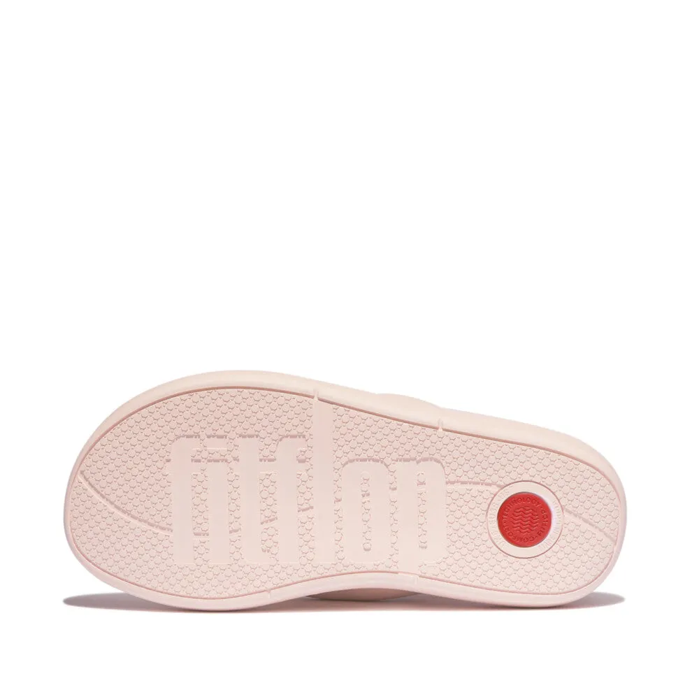 Fitflop IQushion D-Luxe x Roksanda Padded leather Flip Flops Oyster